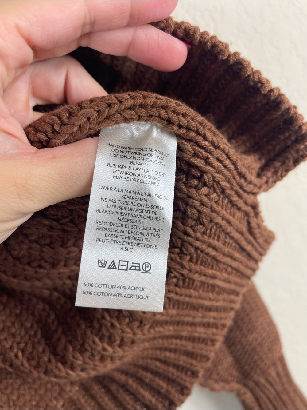 Free People Bell Song Pullover Sweater Brown Size Small - Picture 5 of 8
